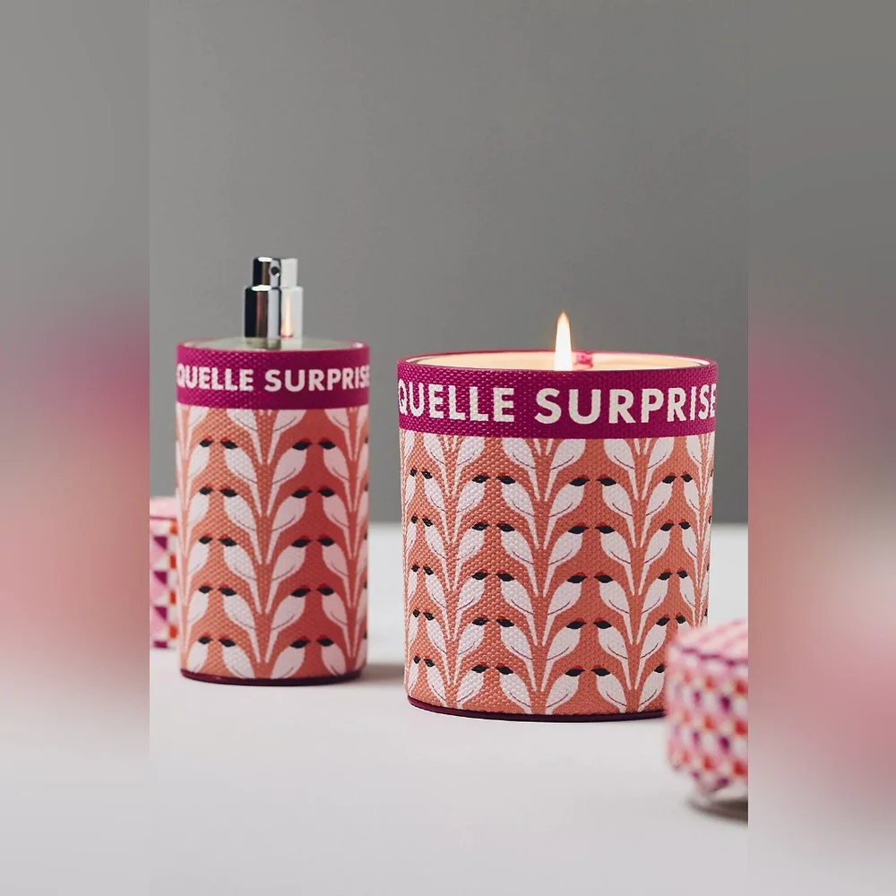 Anthropologie Emi Fresh White Cashmere & Musk Glass Candle